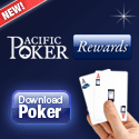 pacific poker bonus - 100% match up to $400